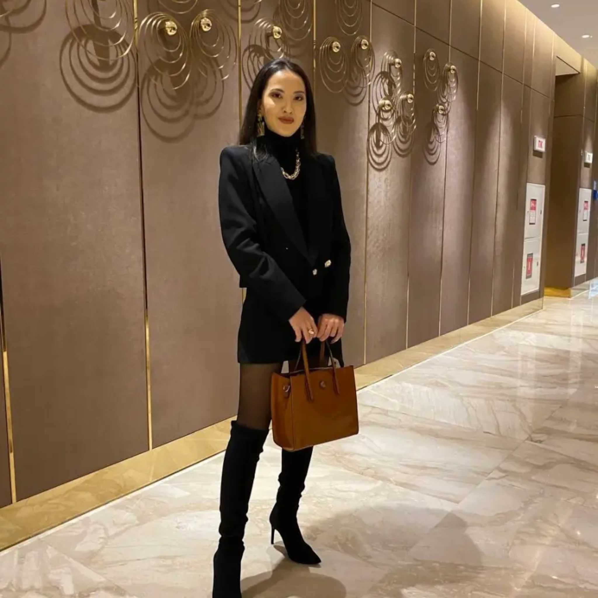 Mini Tote Bag marone