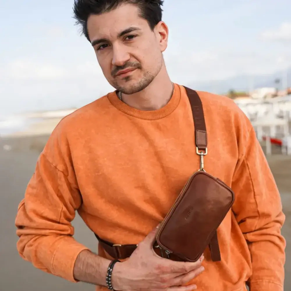 Crossbody-Wallet Men