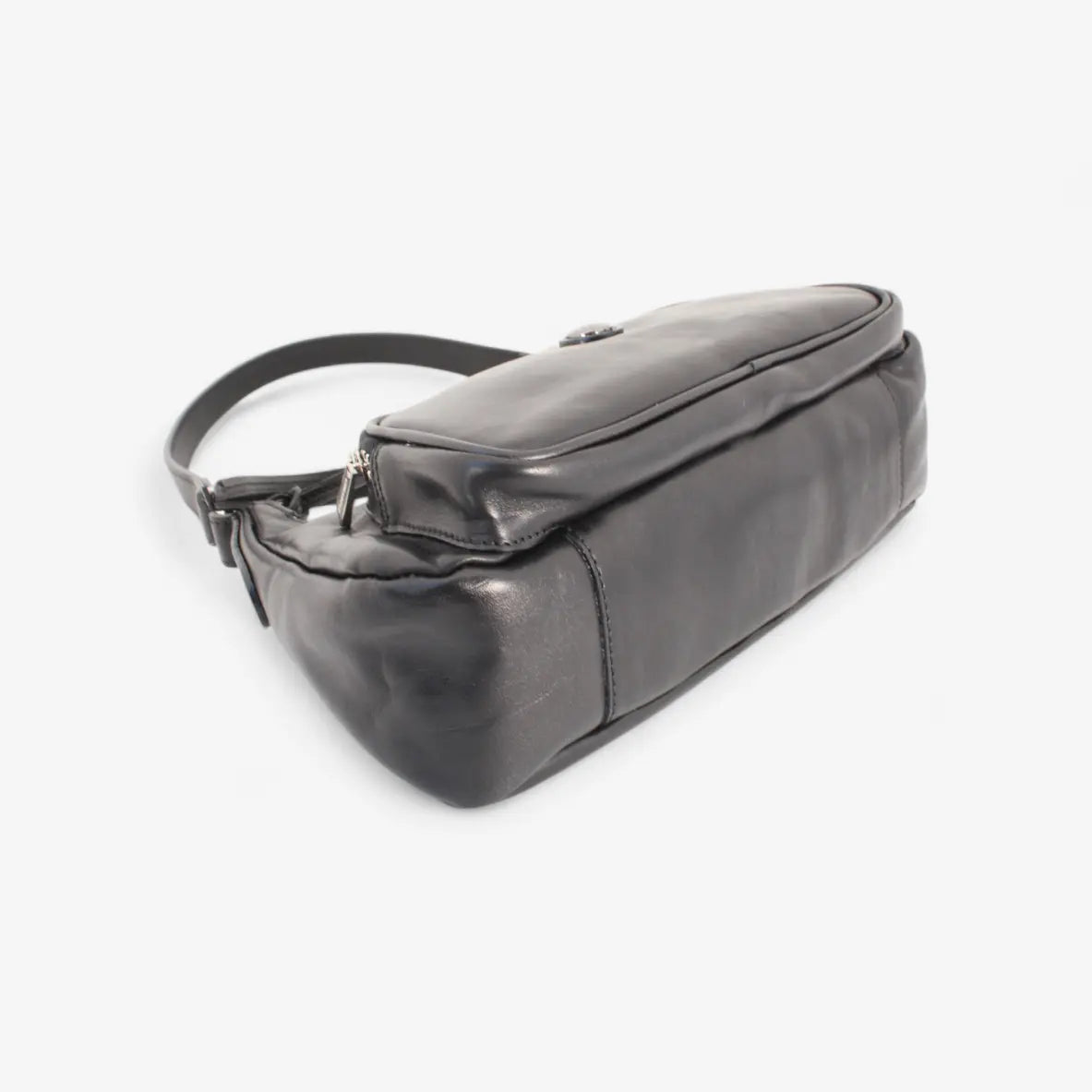 Frontpocket Hobo Bag schwarz