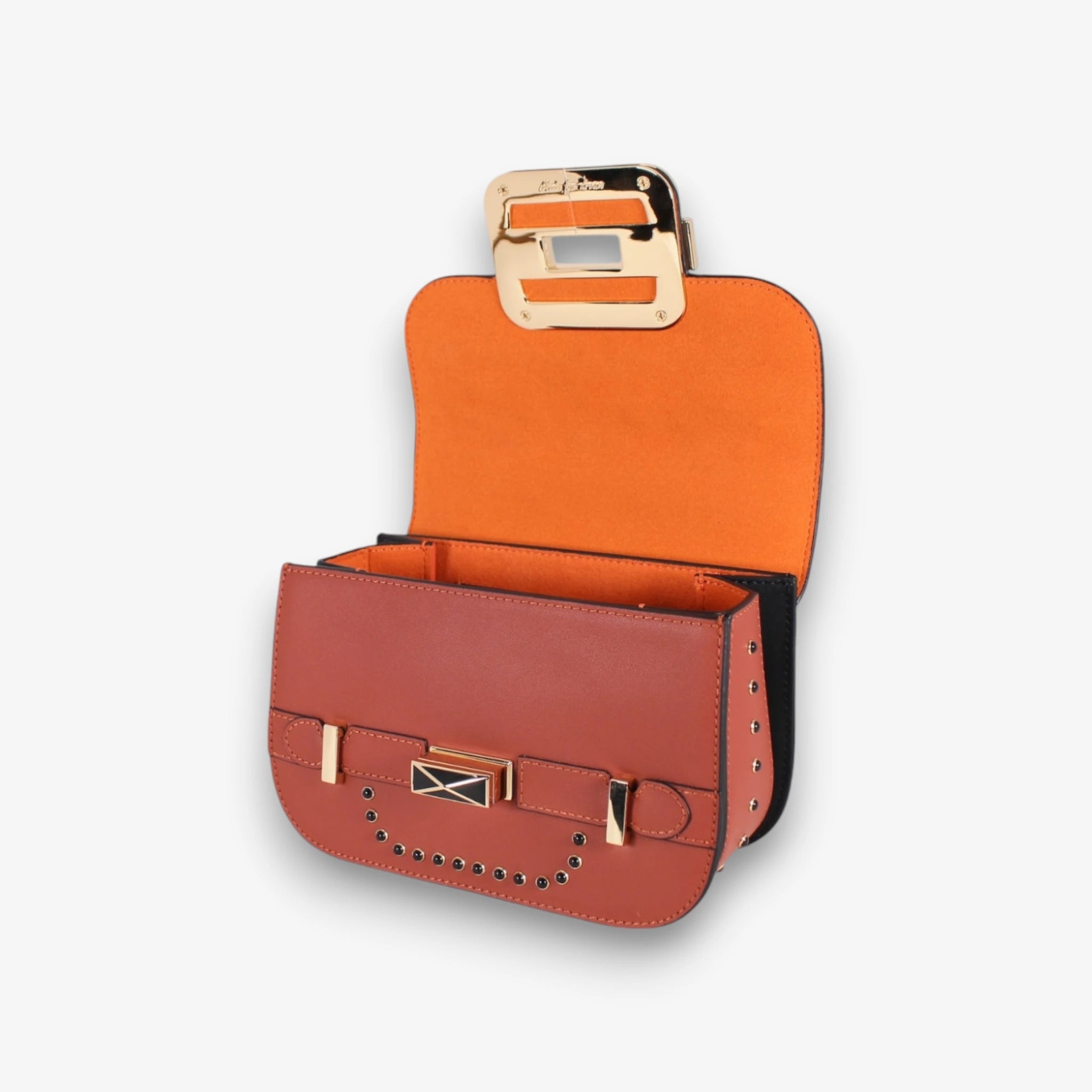 IT Carrie Flap Bag mattone