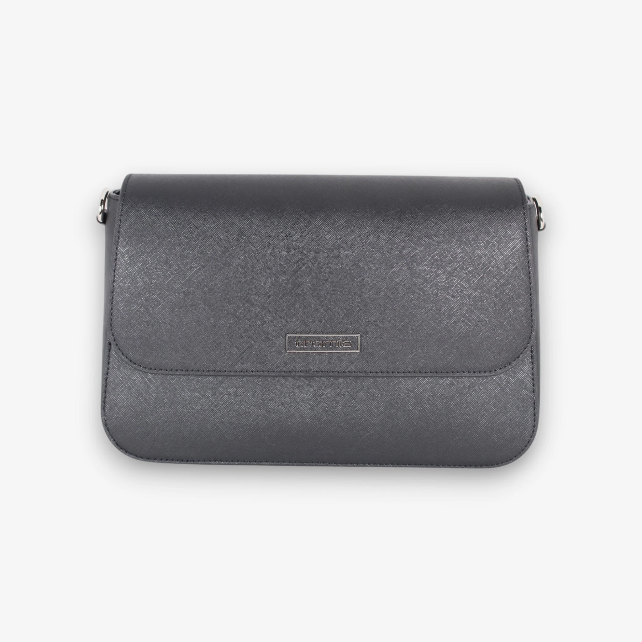 Perla 2009 Buckle-Bag schwarz