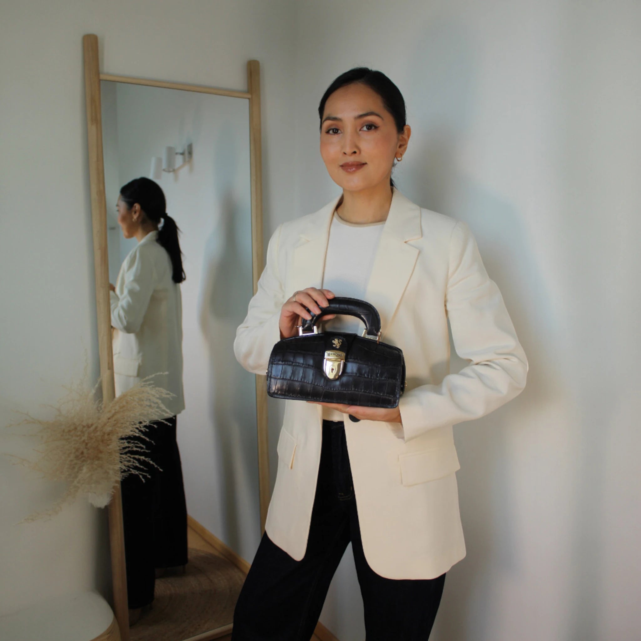 Brunelleschi Nana Doctor Bag dunkelgrau