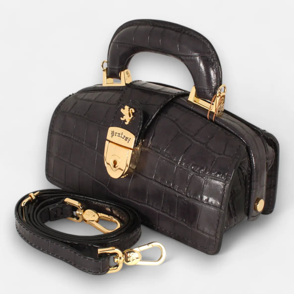 Brunelleschi Nana Doctor Bag dunkelgrau