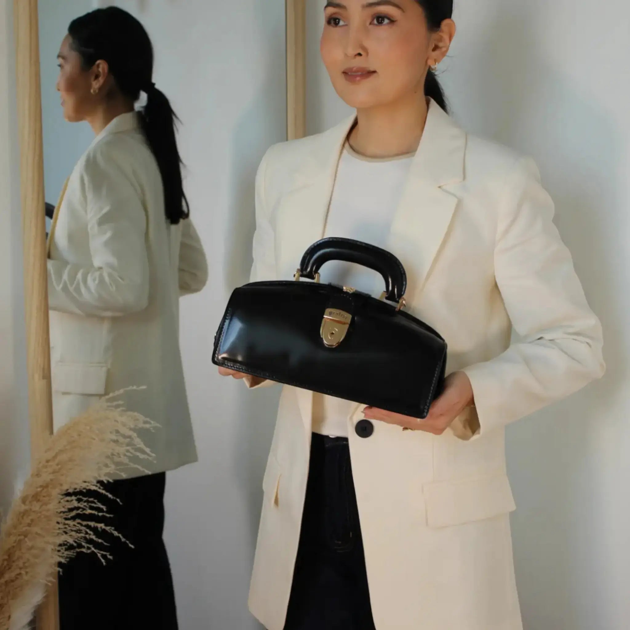 Brunelleschi Nana Doctor Bag schwarz