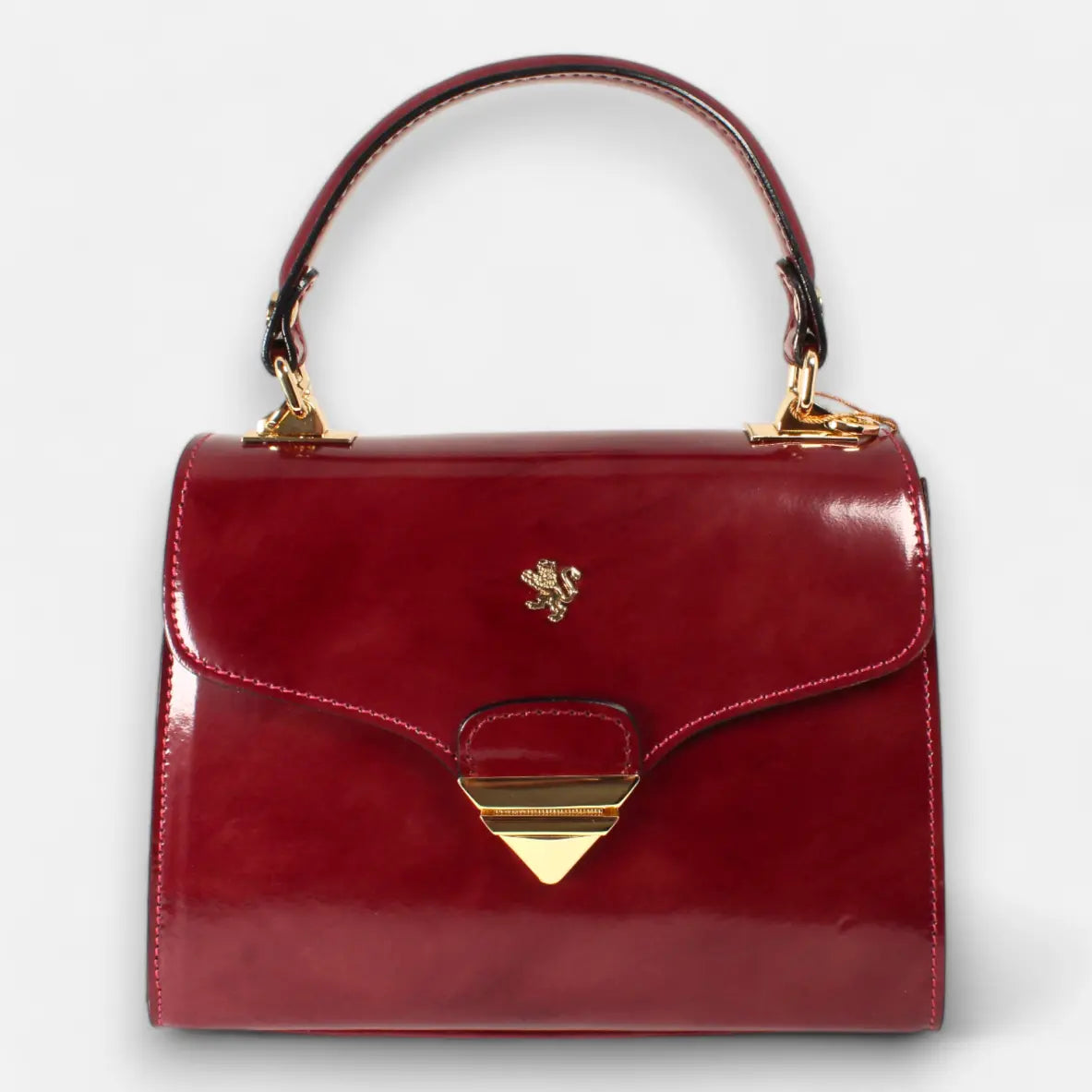 Burchio Satchel Bag weinrot