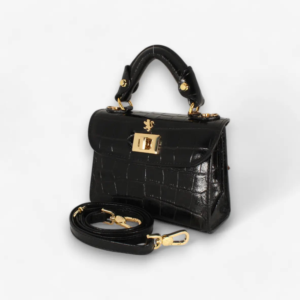 Lucignano Satchel schwarz