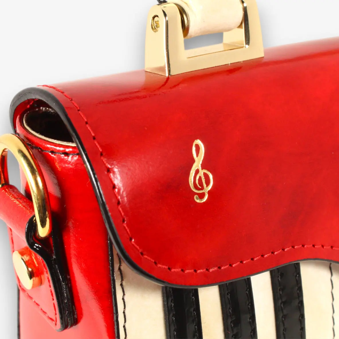 Pianola Crossbody Bag kirschrot