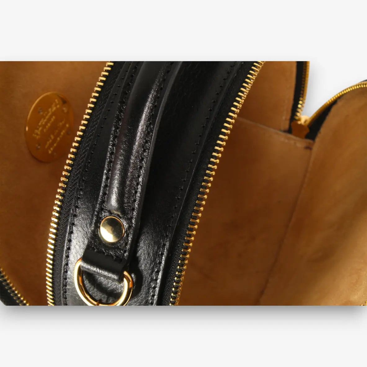 Troghi Crossbody Bag Raffia schwarz