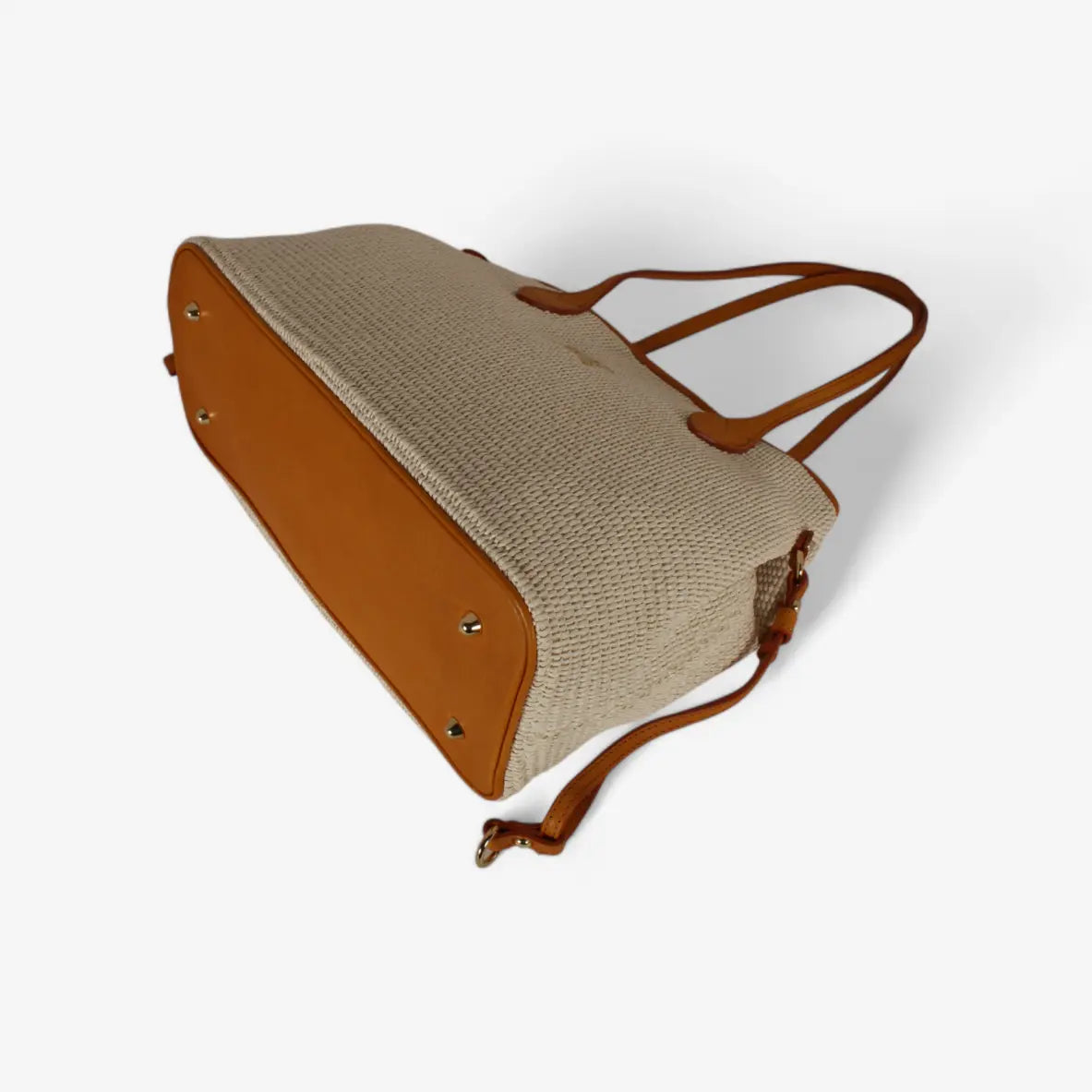 Vetulonia Raffia Shopper cognac