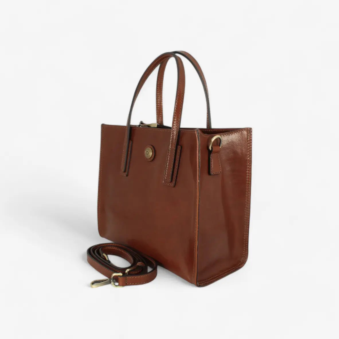 Mini Tote Bag marone