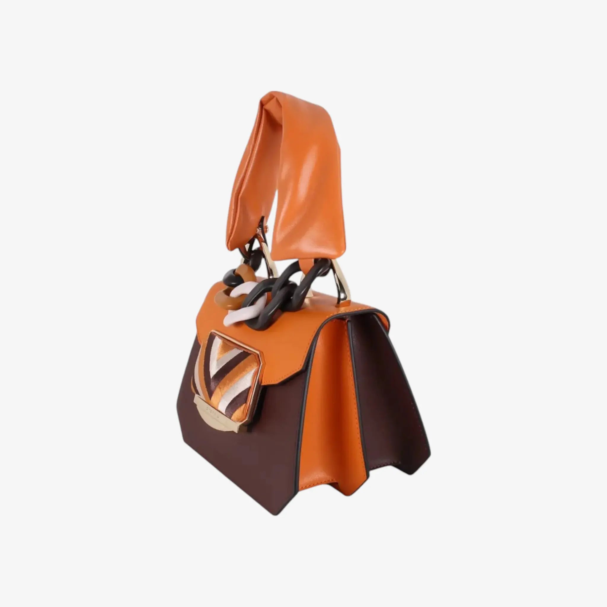 Oasi Jade Schultertasche kastanie