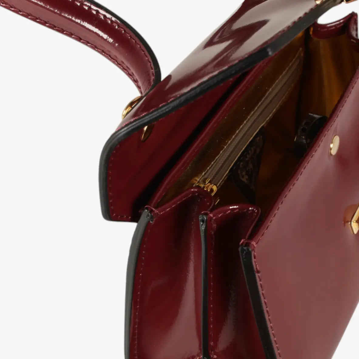 Miss Impruneta Mini Satchel weinrot